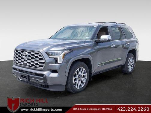 Magnetic Gray Metallic 2025 Toyota Sequoia 1794 EDITION