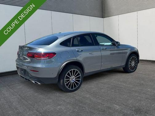 Silver 2023 Mercedes-Benz GLC 300 4MATIC Coupe