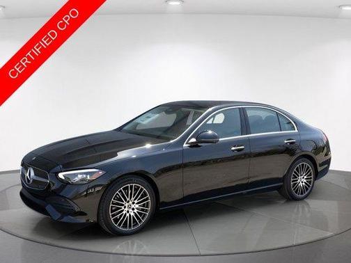 Black 2025 Mercedes-Benz C-Class C 300 4MATIC