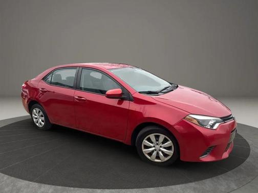 Barcelona Red Metallic 2015 Toyota Corolla LE