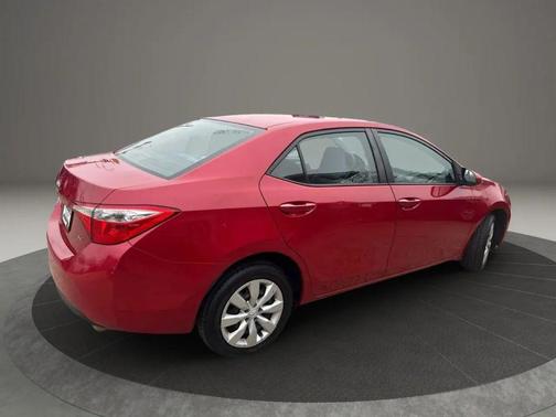 Barcelona Red Metallic 2015 Toyota Corolla LE
