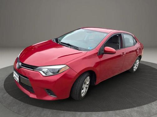 Barcelona Red Metallic 2015 Toyota Corolla LE