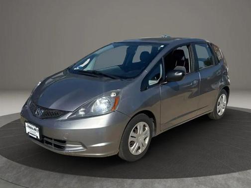 Gray 2009 Honda Fit Base