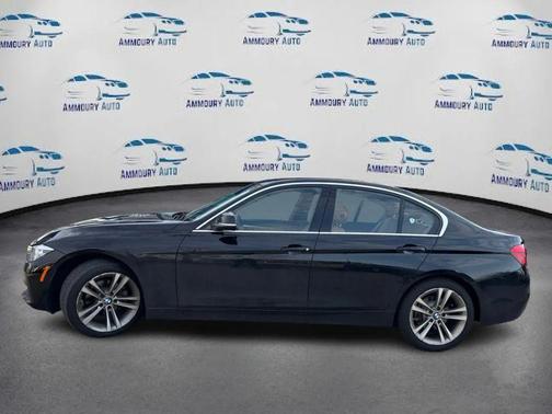 Black 2018 BMW 330 330i Sedan 4D