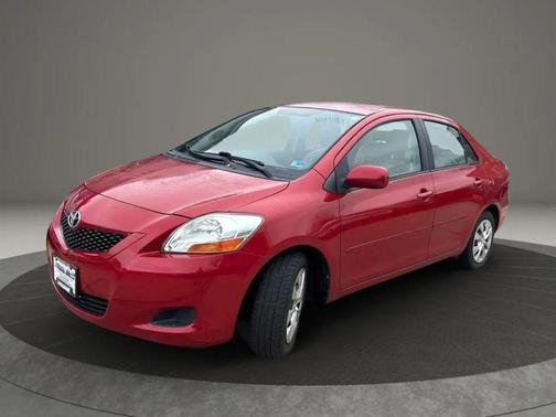 Barcelona Red Metallic 2009 Toyota Yaris S