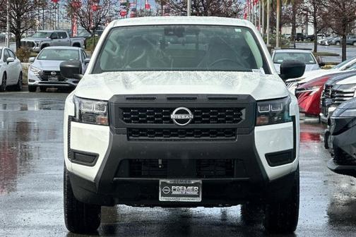 Glacier White 2026 Nissan Frontier S