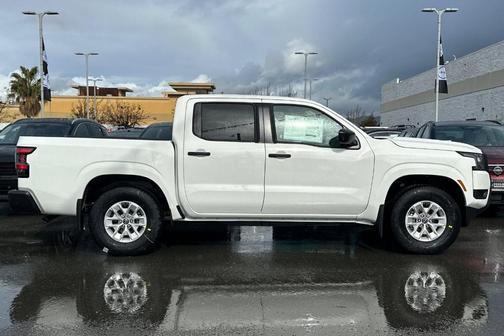 Glacier White 2026 Nissan Frontier S