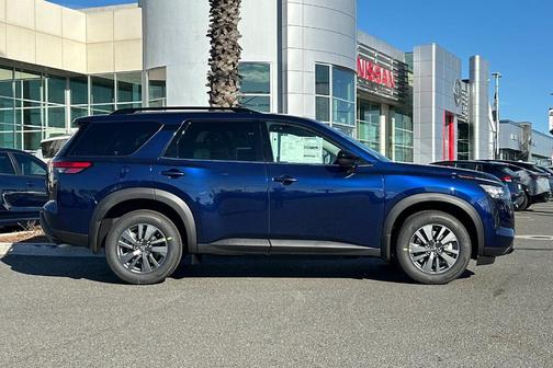 Deep Ocean Blue 2026 Nissan Pathfinder SV