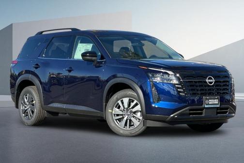 Deep Ocean Blue 2026 Nissan Pathfinder SV