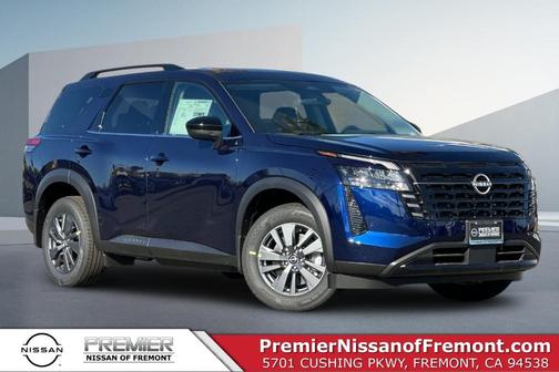 Deep Ocean Blue 2026 Nissan Pathfinder SV