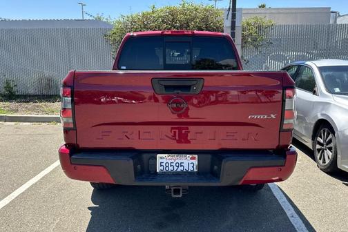 Cardinal Red 2022 Nissan Frontier PRO-X