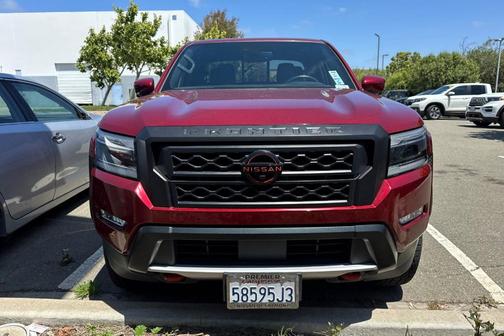 Cardinal Red 2022 Nissan Frontier PRO-X
