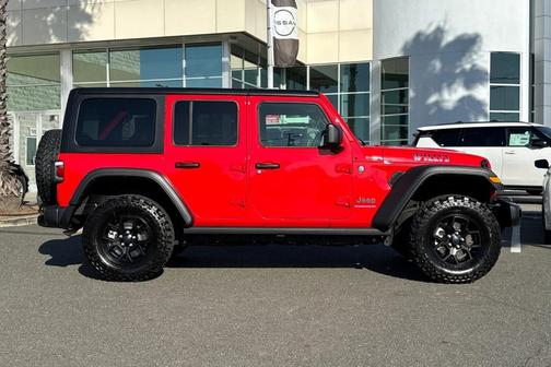 Firecracker Red Clearcoat 2025 Jeep Wrangler 4xe Sport