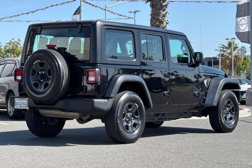 Black Clearcoat 2023 Jeep Wrangler Sport