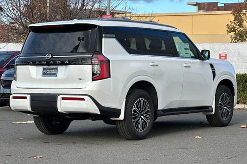 Aspen White 2026 Nissan Armada SL