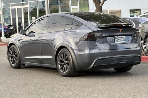 Stealth Gray 2023 Tesla Model X Standard Range
