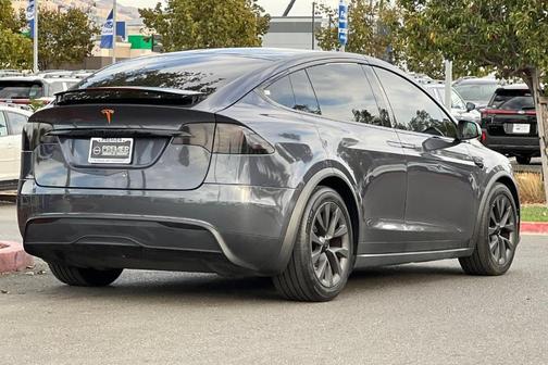 Stealth Gray 2023 Tesla Model X Standard Range