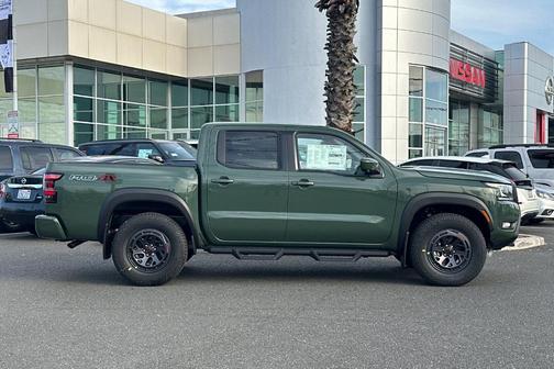 Green 2026 Nissan Frontier PRO-4X
