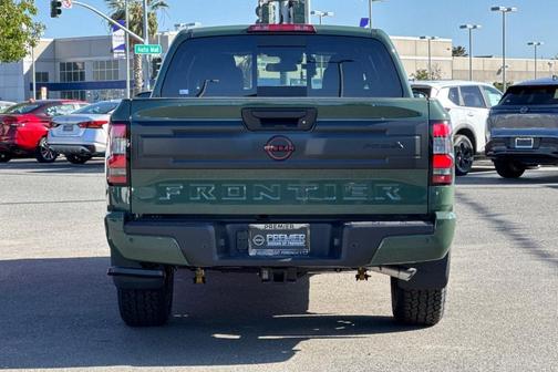 Green 2026 Nissan Frontier PRO-X