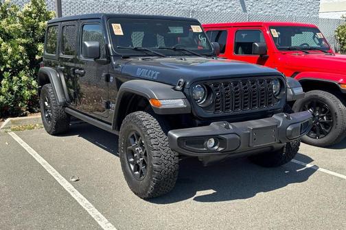Black Clearcoat 2025 Jeep Wrangler 4xe Sport