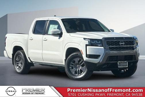 Glacier White 2026 Nissan Frontier SV