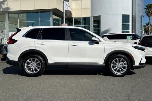 Platinum White Pearl 2024 Honda CR-V EX