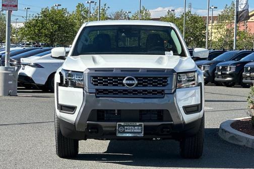 Glacier White 2026 Nissan Frontier SV