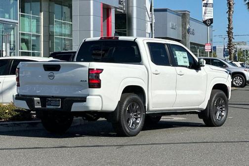 Glacier White 2026 Nissan Frontier SV