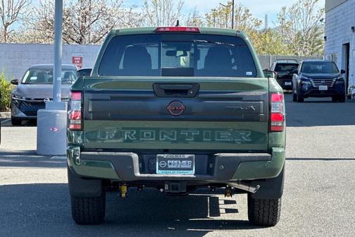 Green 2026 Nissan Frontier PRO-4X