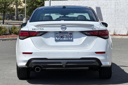 White 2023 Nissan Sentra SR