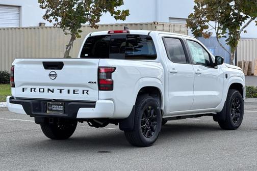 Glacier White 2026 Nissan Frontier SV