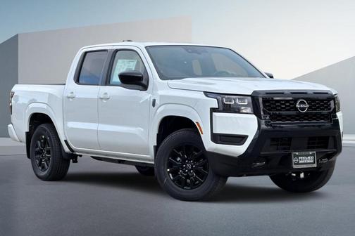Glacier White 2026 Nissan Frontier SV