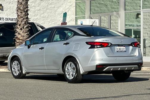 Brilliant Silver Metallic 2025 Nissan Versa S