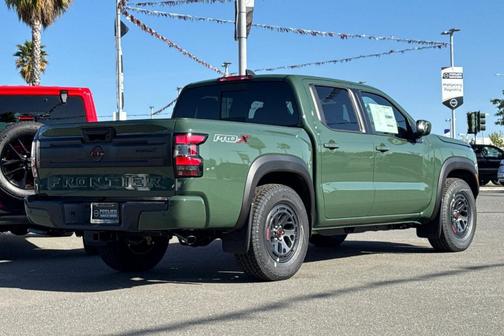 Green 2026 Nissan Frontier PRO-X