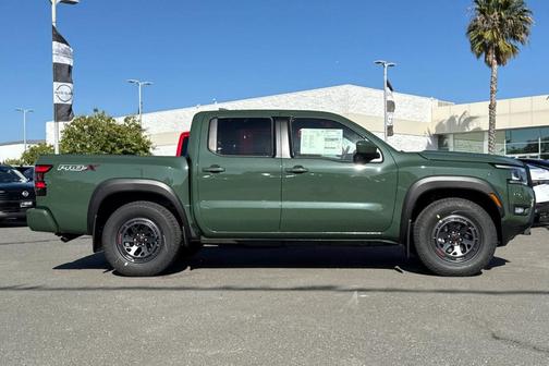 Green 2026 Nissan Frontier PRO-X