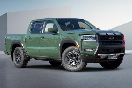 Green 2026 Nissan Frontier PRO-X