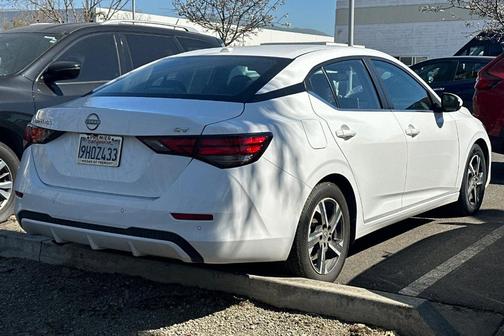 Cloud White 2024 Nissan Sentra SV