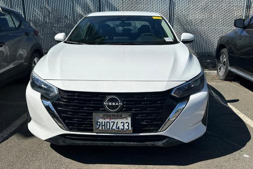 Cloud White 2024 Nissan Sentra SV