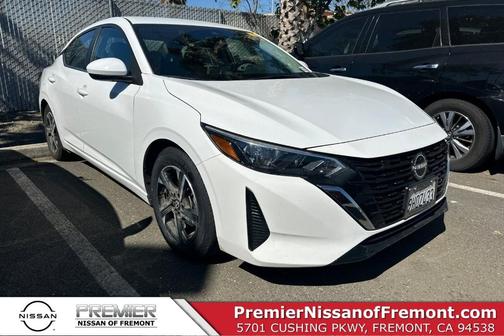 Cloud White 2024 Nissan Sentra SV