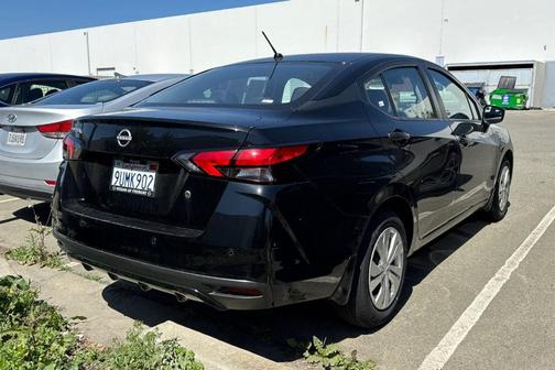 Black 2025 Nissan Versa S