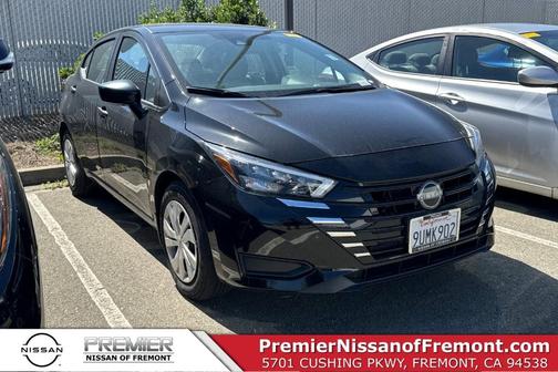 Black 2025 Nissan Versa S