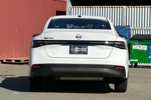 Cloud White 2026 Nissan Sentra SV
