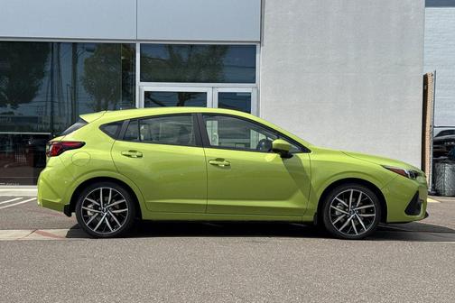 Yellow 2026 Subaru Impreza Sport