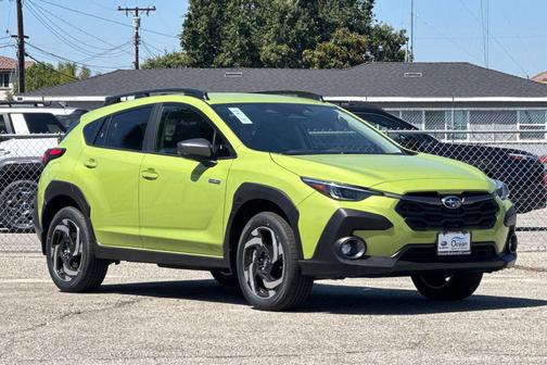 Yellow 2026 Subaru Crosstrek Hybrid Base