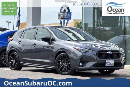 Magnetite Gray Metallic 2024 Subaru Impreza RS