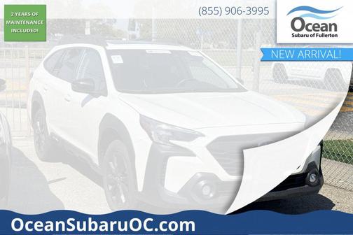 Crystal White Pearl 2025 Subaru Outback Onyx Edition