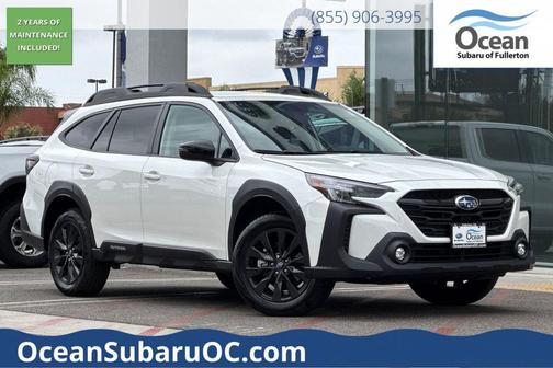 Crystal White Pearl 2025 Subaru Outback Onyx Edition