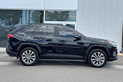 Midnight Black Metallic 2025 Toyota RAV4 XLE Premium