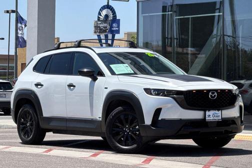 Wind Chill Pearl 2025 Mazda CX-50 Hybrid Premium Package