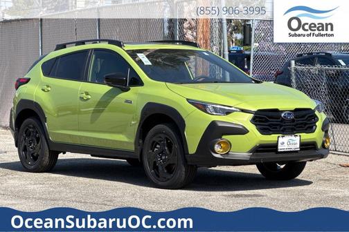 Yellow 2026 Subaru Crosstrek Hybrid Base